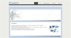 Desktop Screenshot of privatech.se